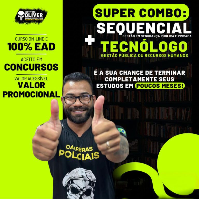 Capa Curso Superior Sequencial + Tecnólogo RH ou Gestão Pública