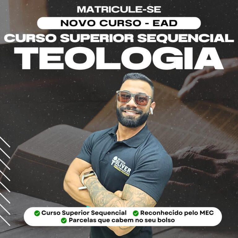 Superior Sequencial em Teologia - www.instituteoliver.com.br