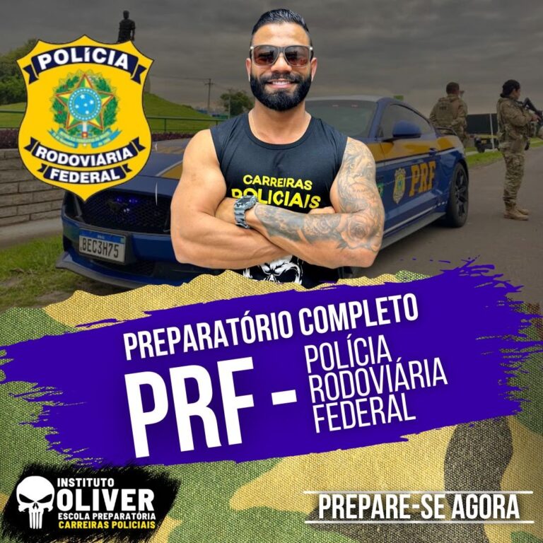 Capa Preparatório Polícia Rodoviária Federal - www.instituteoliver.com.br